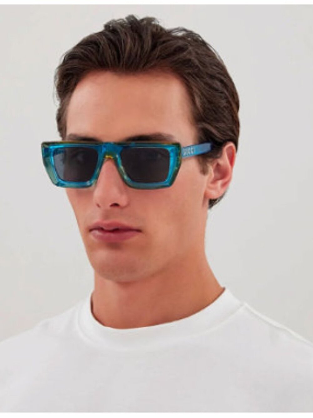 Gucci GG1723S 001 Square Sunglasses - Black\Grey - Picture 3 of 11